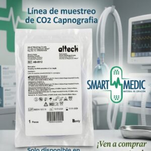 LINEA DE MUESTREO DE C02  3MTS CAPNOGRAFIA C/10