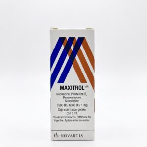 MAXITROL OFTALMICA 3500UI/6000UI/1MG NEOMICINA/POLIMIXINA B/ DEXAMETASONA